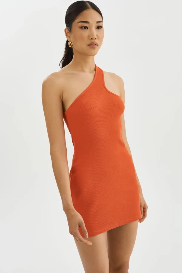 LAMARQUE Dresses | ADDISON | Mini Tank Dress Spicy Orange