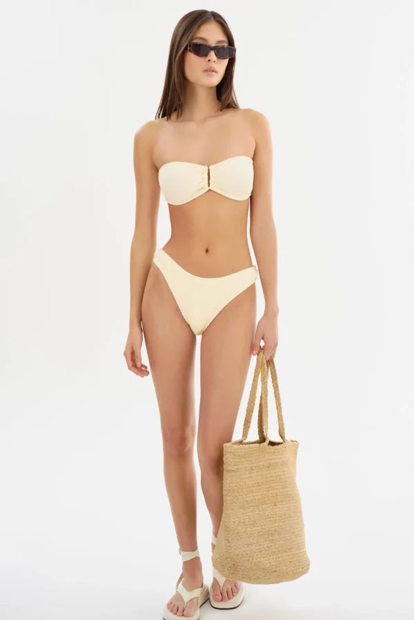 LAMARQUE Swim | ANALISA BOTTOM | High-Cut Bikini Lemon Icing