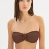 LAMARQUE Swim | ANALISA TOP | Bandeau Bikini Chestnut
