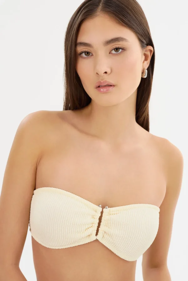 LAMARQUE Swim | ANALISA TOP | Bandeau Bikini Lemon Icing
