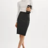 LAMARQUE Skirts | AVANA | Leather Pencil Skirt Black