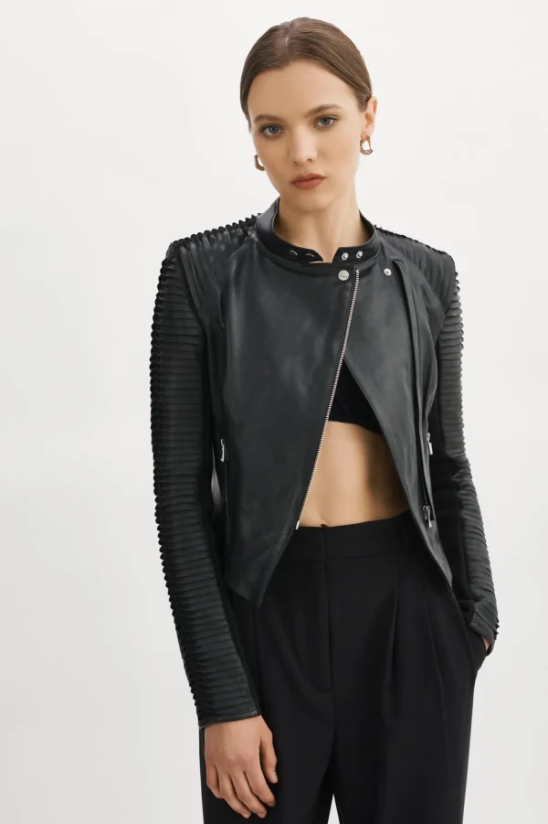 LAMARQUE Leather Jackets | AZRA | Leather Jacket Black