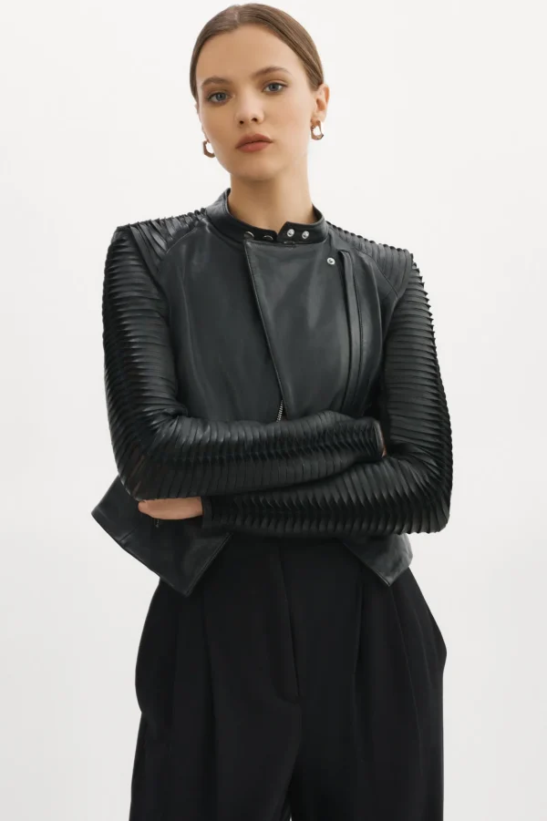 LAMARQUE Leather Jackets | AZRA | Leather Jacket Black