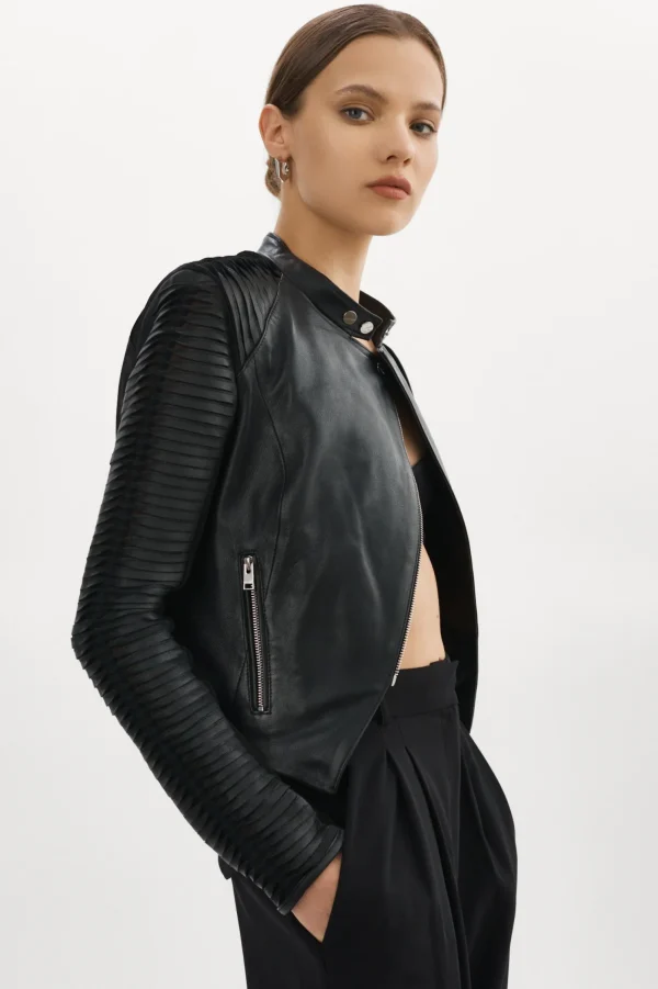 LAMARQUE Leather Jackets | AZRA | Leather Jacket Black