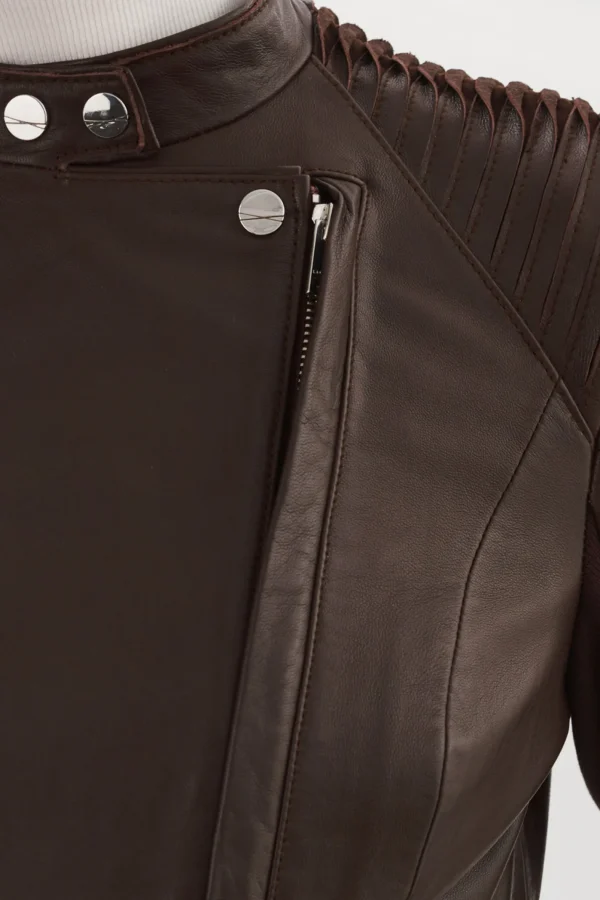 LAMARQUE Leather Jackets | AZRA | Leather Jacket Mahogany