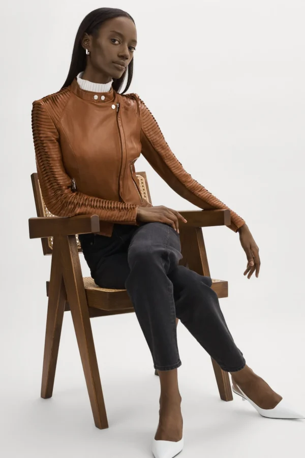 LAMARQUE Leather Jackets | AZRA | Leather Jacket Luggage
