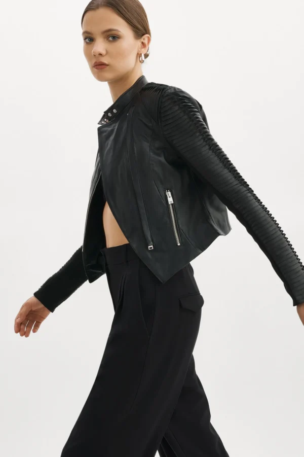 LAMARQUE Leather Jackets | AZRA | Leather Jacket Black