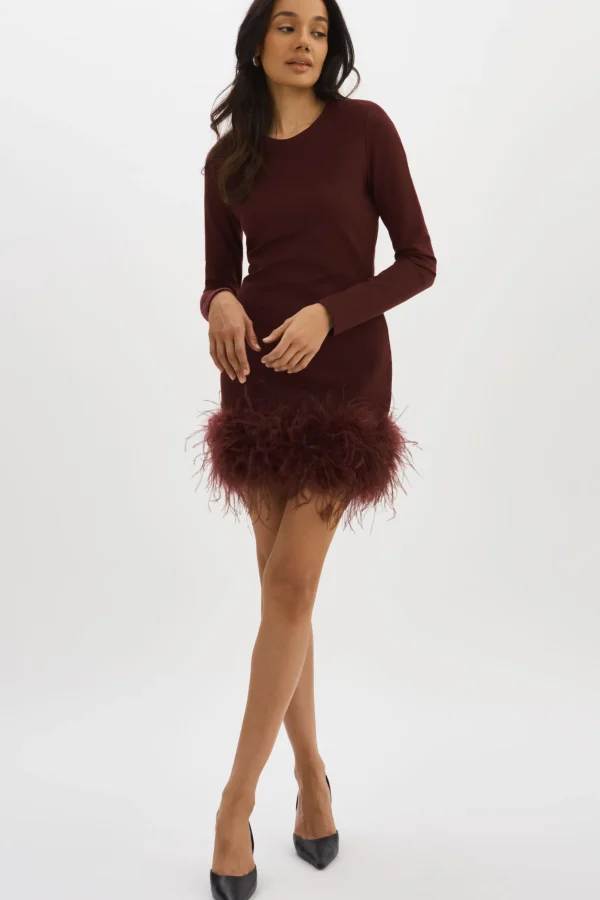 LAMARQUE Dresses | BAHIRA | Mini Dress Mahogany