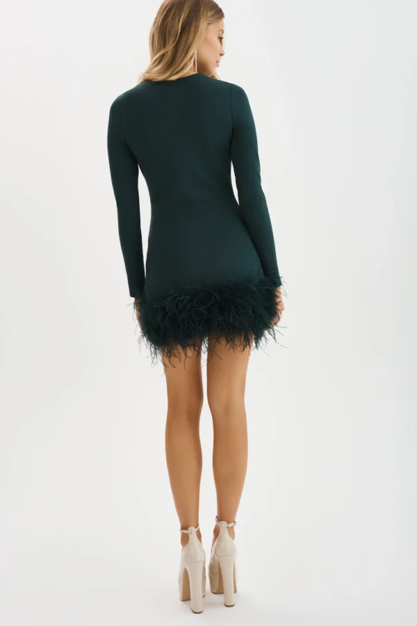 LAMARQUE Dresses | BAHIRA | Mini Dress Dark Jade