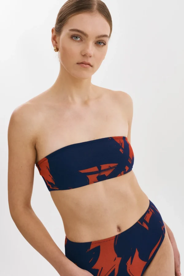 LAMARQUE Swim | BENINA | Bandeau Swimsuit Top Floral