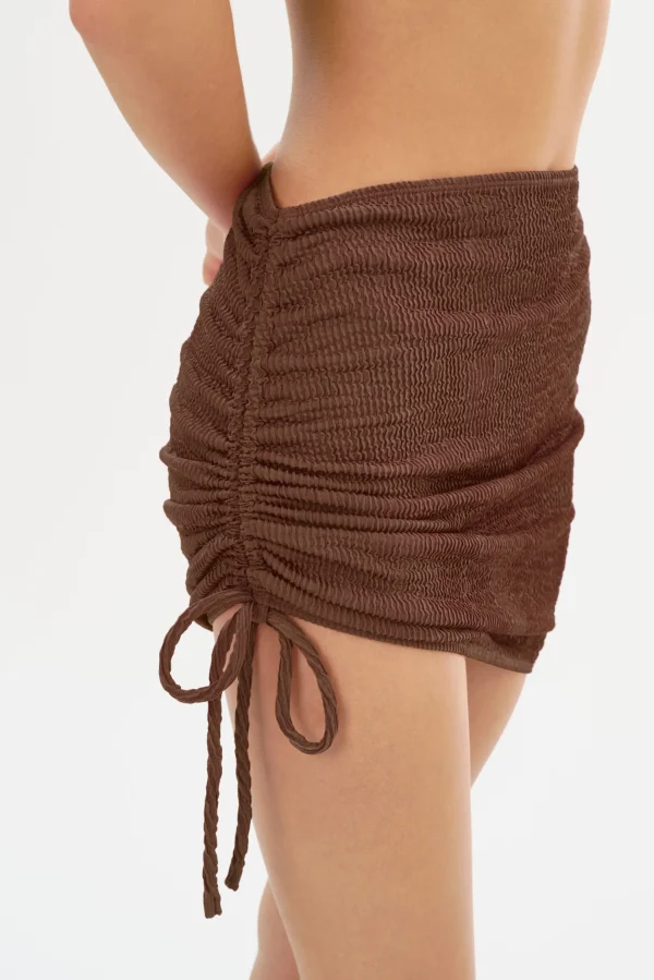 LAMARQUE Swim | CACIA | Swimsuit Cover-Up Skirt Chestnut
