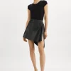 LAMARQUE Skirts | CELESTE | Asymmetrical Mini Skirt Black