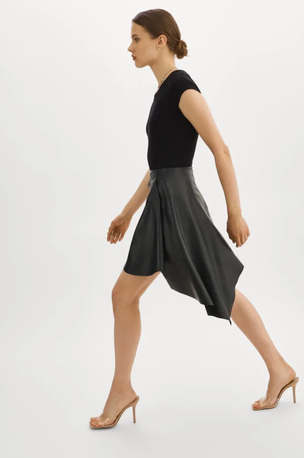LAMARQUE Skirts | CELESTE | Asymmetrical Mini Skirt Black