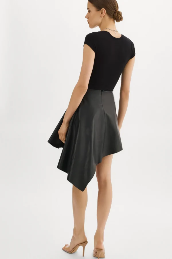 LAMARQUE Skirts | CELESTE | Asymmetrical Mini Skirt Black