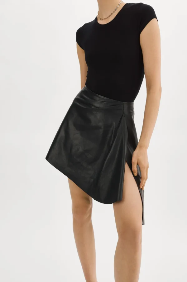 LAMARQUE Skirts | CELESTE | Asymmetrical Mini Skirt Black
