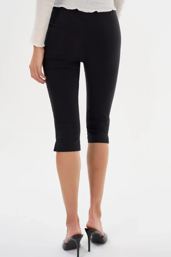 LAMARQUE Pants&Shorts | CELINE | Stretch Twill Capri Black
