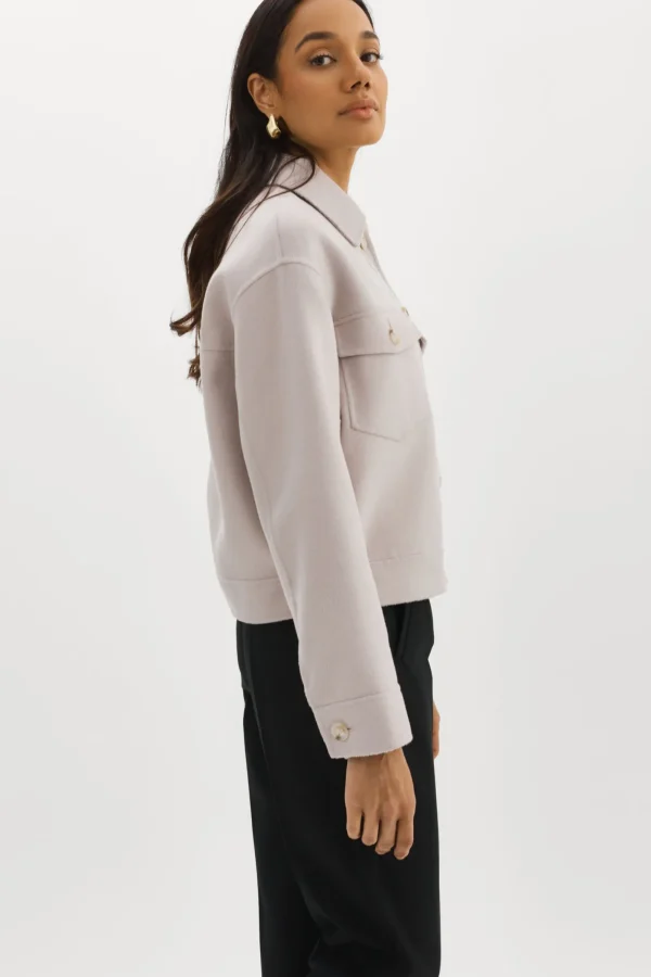 LAMARQUE Coats&Jackets | CHRISTINE | Wool Jacket FEATHER GREY