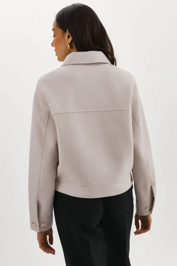 LAMARQUE Coats&Jackets | CHRISTINE | Wool Jacket FEATHER GREY