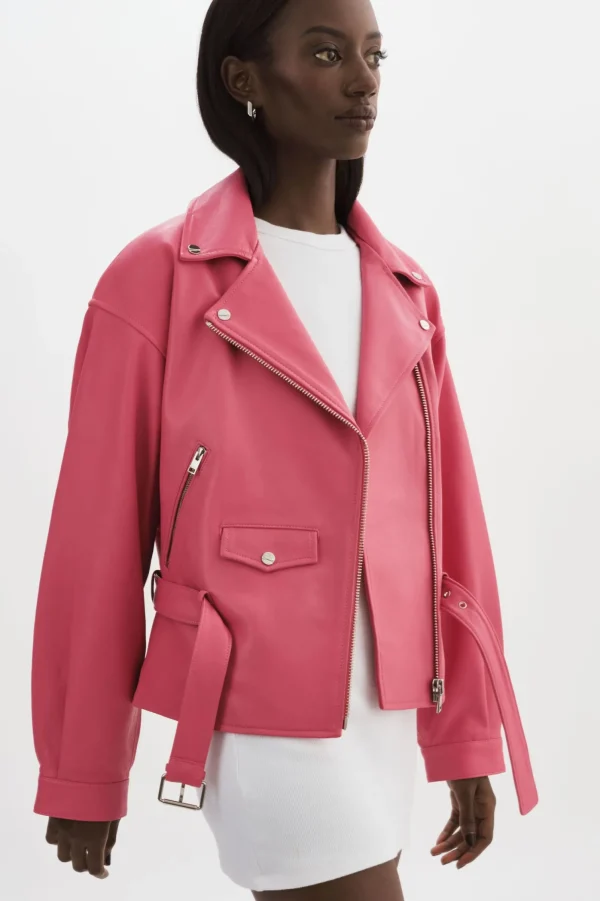 LAMARQUE Leather Jackets | DANIELA | Leather Biker Jacket Rosie