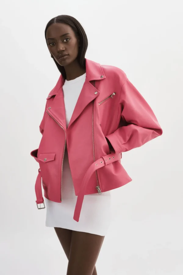 LAMARQUE Leather Jackets | DANIELA | Leather Biker Jacket Rosie