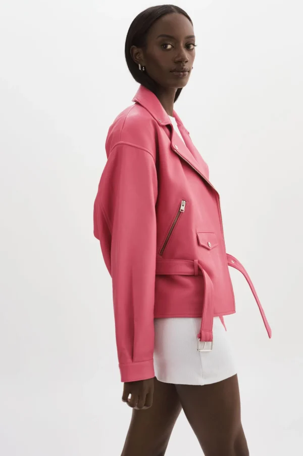 LAMARQUE Leather Jackets | DANIELA | Leather Biker Jacket Rosie