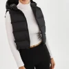 LAMARQUE Coats&Jackets | DELMA | Quilted Nylon Dickey Black