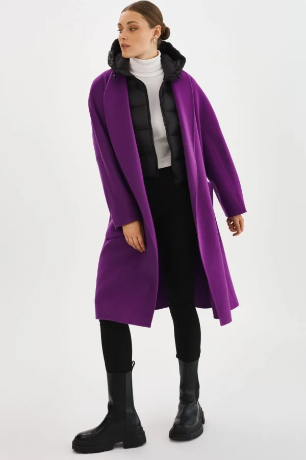 LAMARQUE Coats&Jackets | DELMA | Quilted Nylon Dickey Black