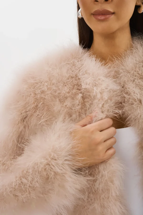 LAMARQUE Coats&Jackets | DEORA | Feather Jacket Doeskin