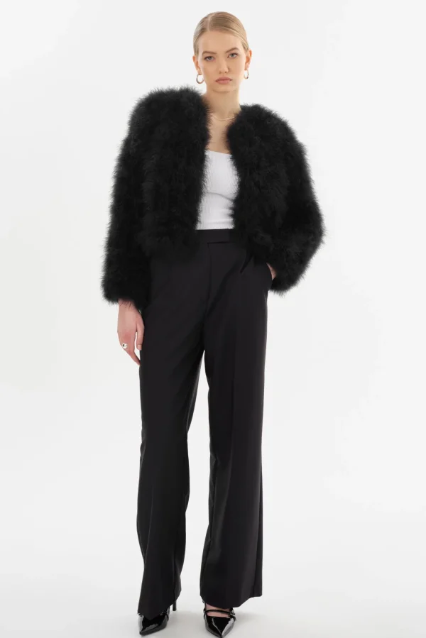 LAMARQUE Coats&Jackets | DEORA | Feather Jacket Black