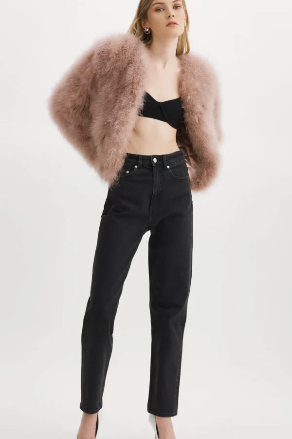 LAMARQUE Coats&Jackets | DEORA | Feather Jacket Dusty Rose