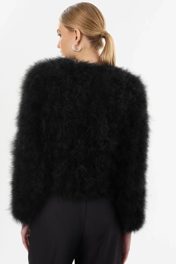 LAMARQUE Coats&Jackets | DEORA | Feather Jacket Black