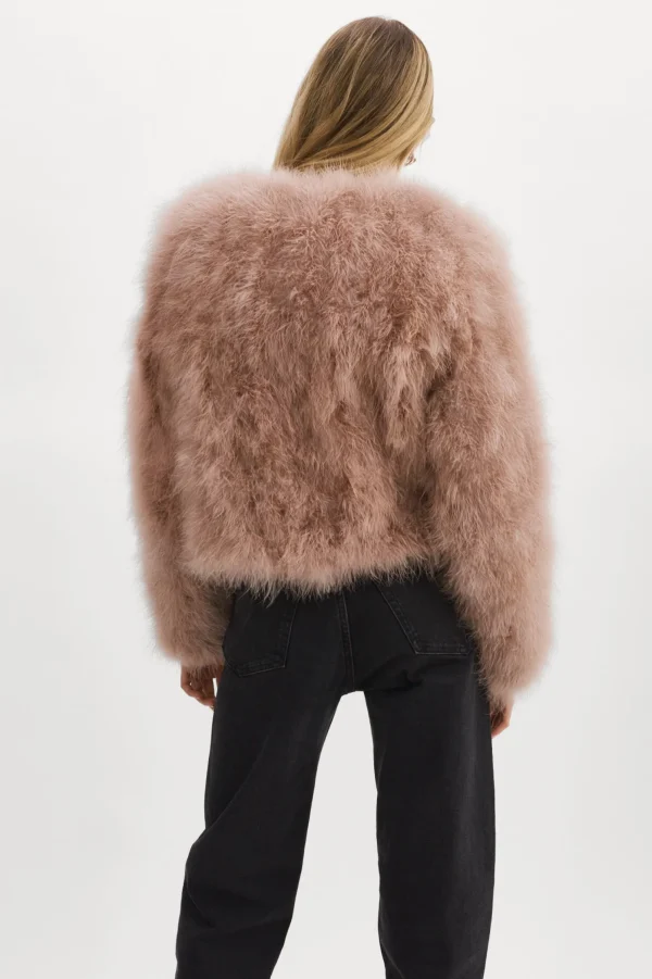 LAMARQUE Coats&Jackets | DEORA | Feather Jacket Dusty Rose
