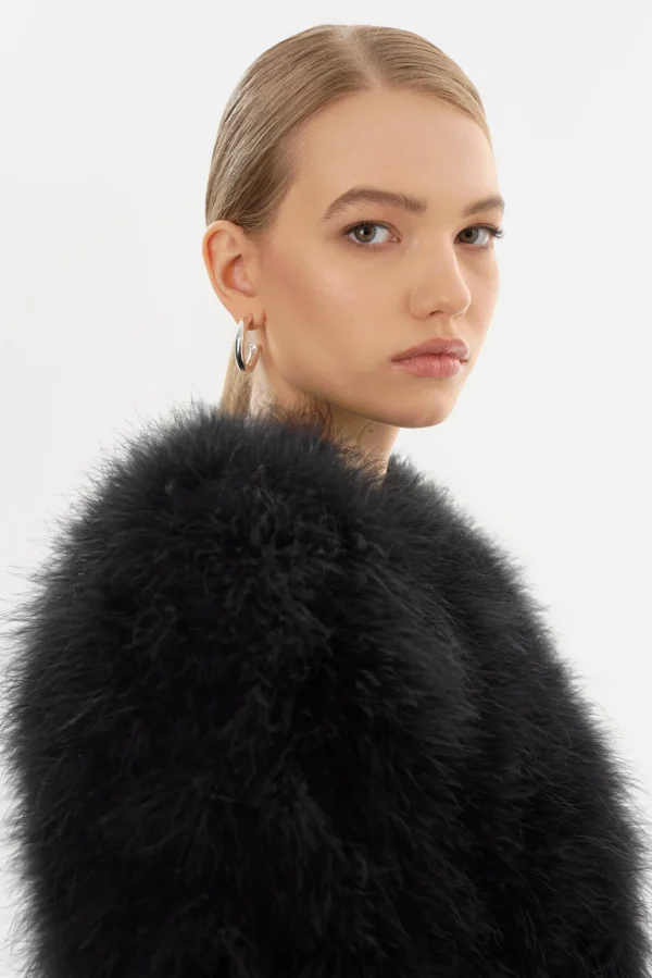 LAMARQUE Coats&Jackets | DEORA | Feather Jacket Black