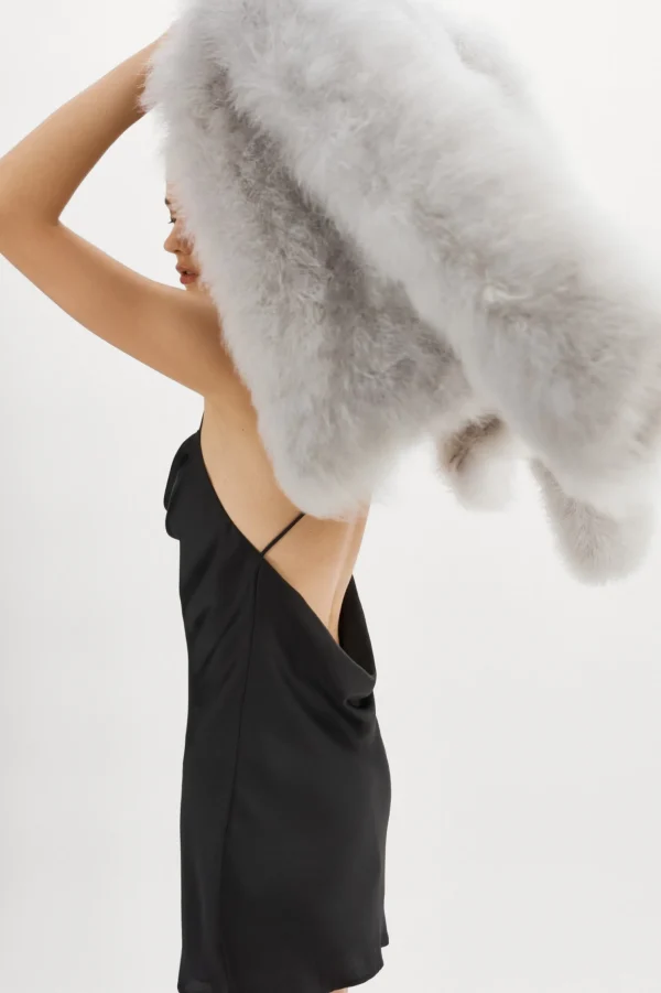 LAMARQUE Coats&Jackets | DEORA | Feather Jacket Light Grey