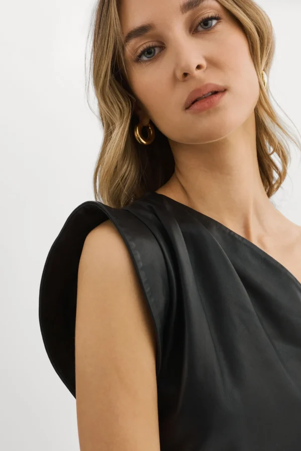 LAMARQUE Dresses | Pants&Shorts | ELITA | Leather Romper Black