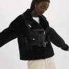 LAMARQUE Coats&Jackets | ELODY | Faux Fur Jacket Black / Black