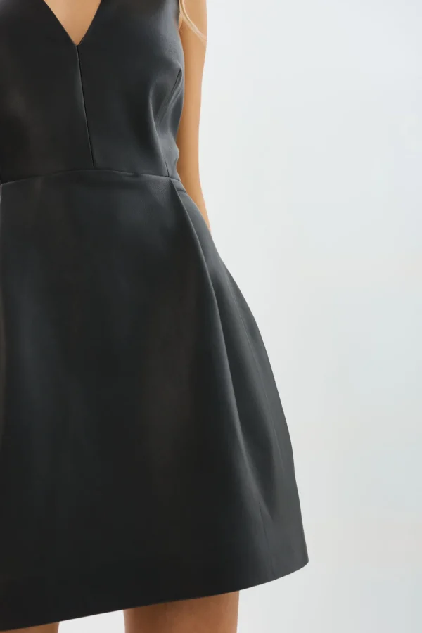 LAMARQUE Dresses | EMELA | Leather Dress Black