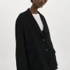 LAMARQUE Coats&Jackets | ENNIS | Oversized Wool Blazer Black