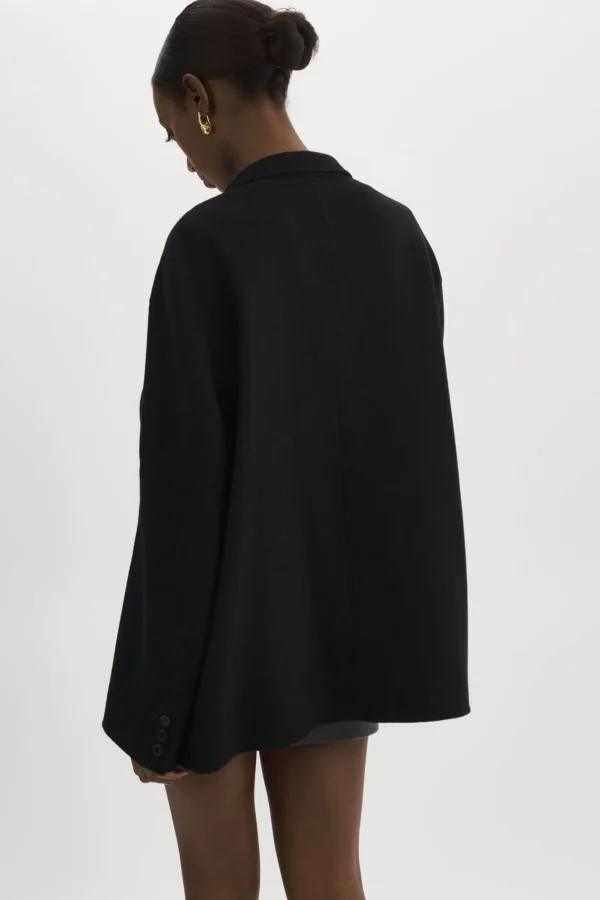 LAMARQUE Coats&Jackets | ENNIS | Oversized Wool Blazer Black