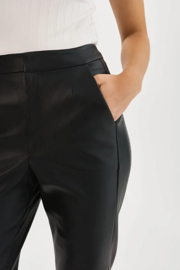 LAMARQUE Pants&Shorts | EVIN | Leather Pants Black
