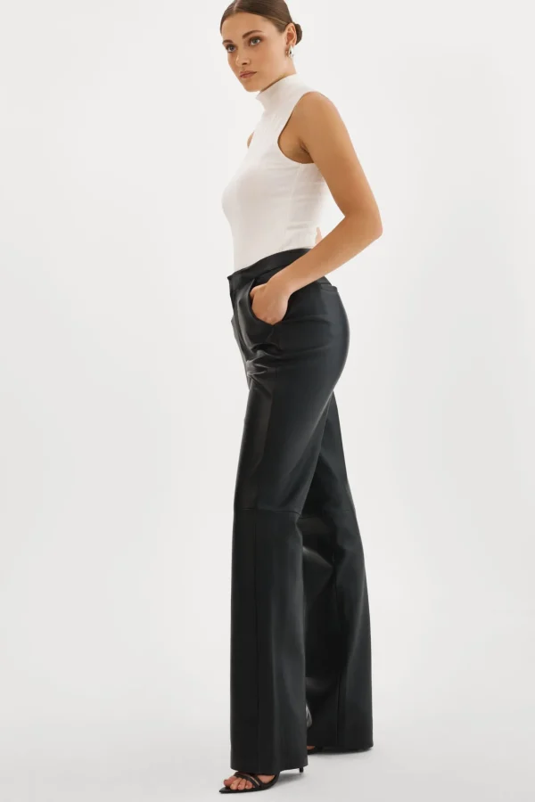 LAMARQUE Pants&Shorts | EVIN | Leather Pants Black