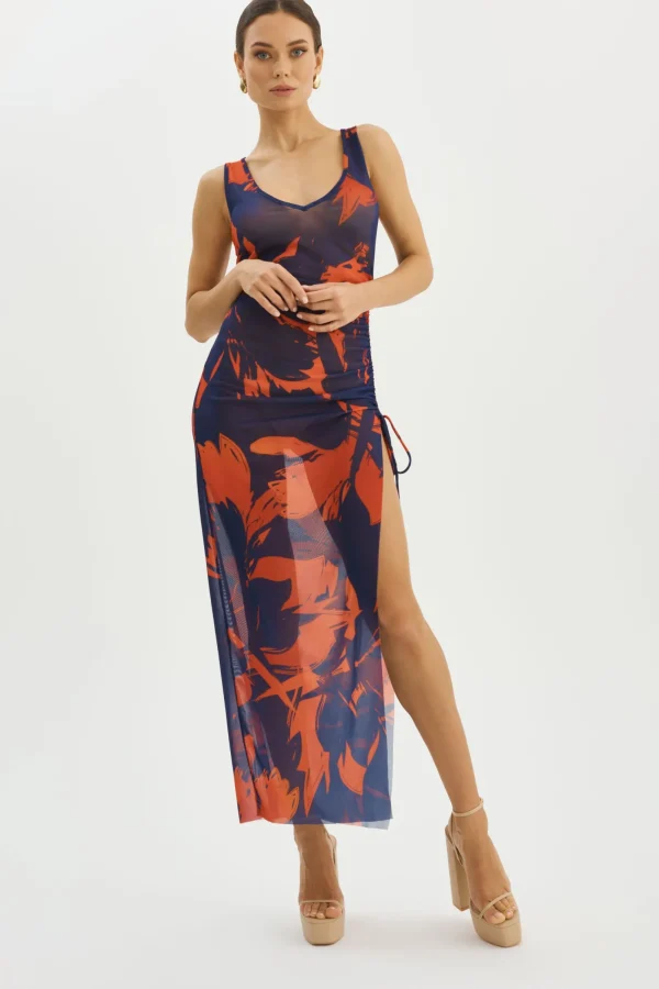 LAMARQUE Dresses | HADYL | Mesh Maxi Dress Floral