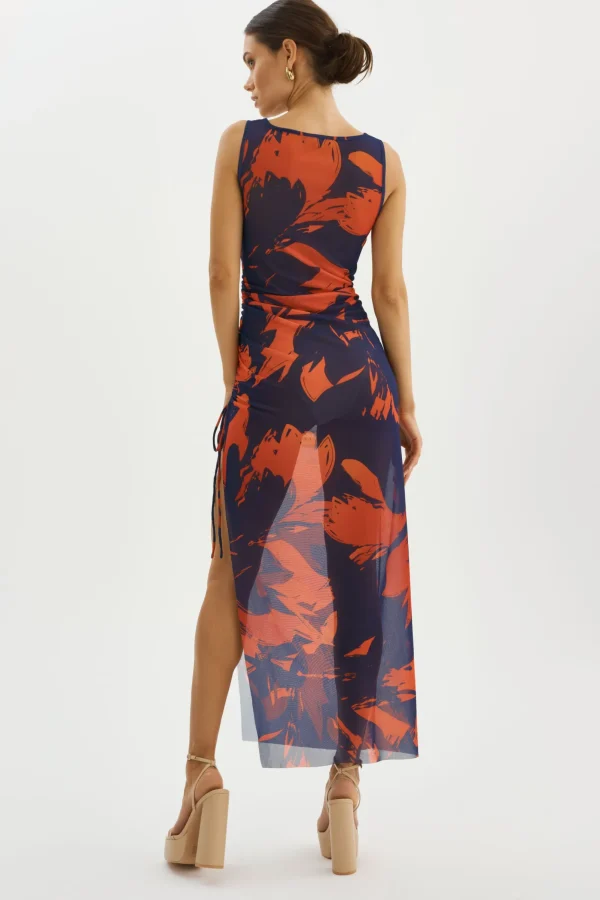 LAMARQUE Dresses | HADYL | Mesh Maxi Dress Floral