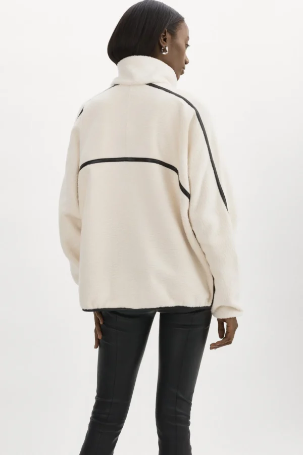 LAMARQUE Tops | HELSA | Polar Fleece Pullover Ivory