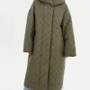 LAMARQUE Coats&Jackets | HENDRIKA | Oversized Quilted Coat Sage