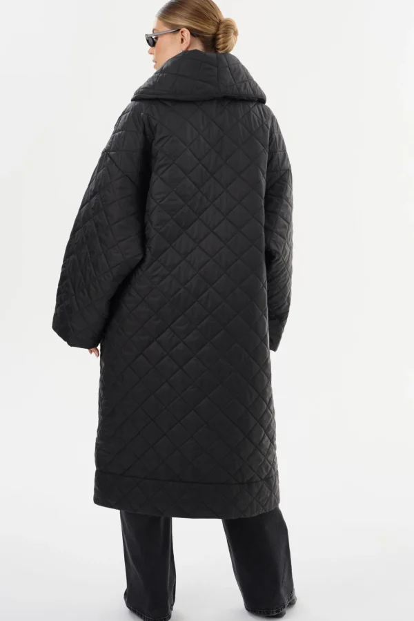 LAMARQUE Coats&Jackets | HENDRIKA | Oversized Quilted Coat Black
