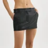 LAMARQUE Skirts | INAYA | Leather Micro Mini Skirt Black