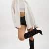 LAMARQUE Tops | JADA | Oversized Linen Shirt White