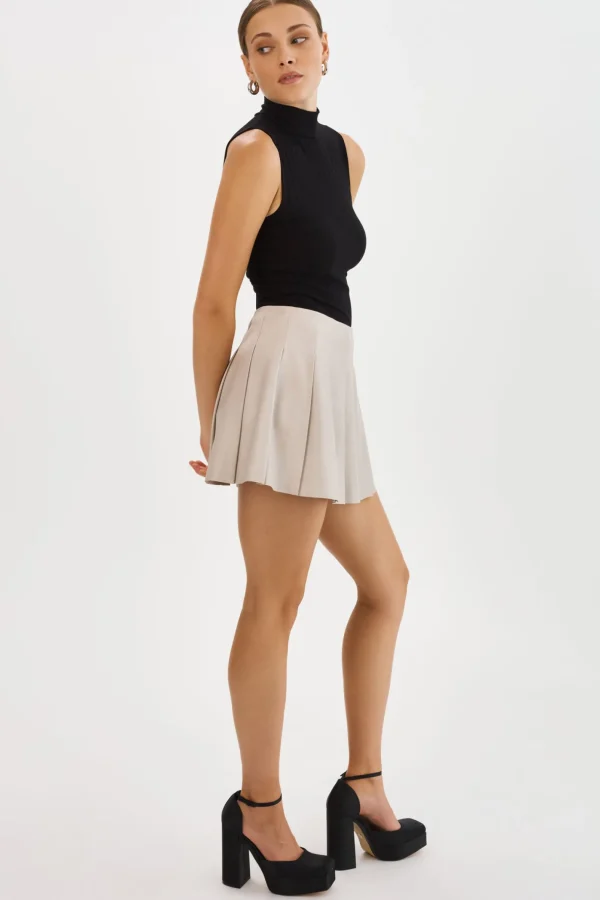 LAMARQUE Skirts | JULIANA | Pleated Skirt Oat