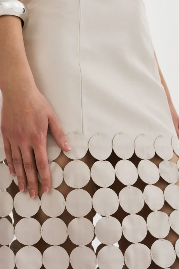 LAMARQUE Skirts | KALI | Multi-Circle Maxi Skirt Bone